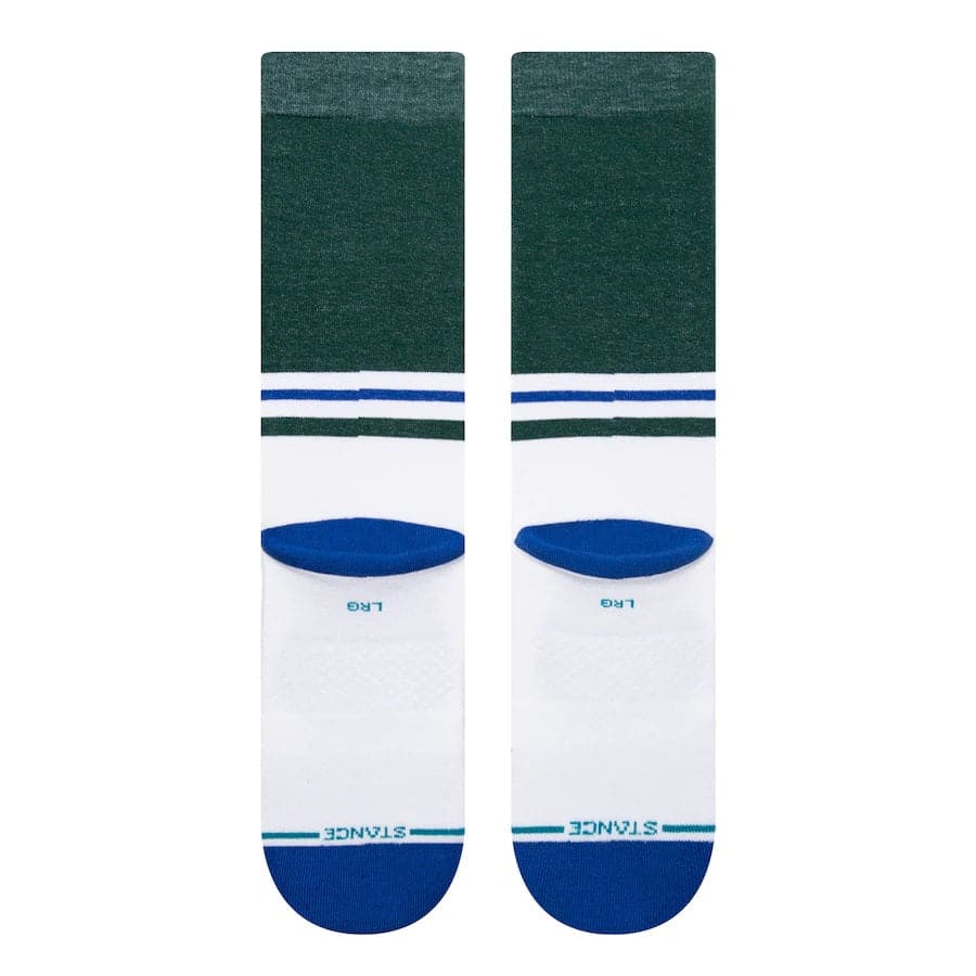 Stance Socks Large (9-12 US) Detroit Pistons Stance NBA 22-23 City Edition Crew Socks - White