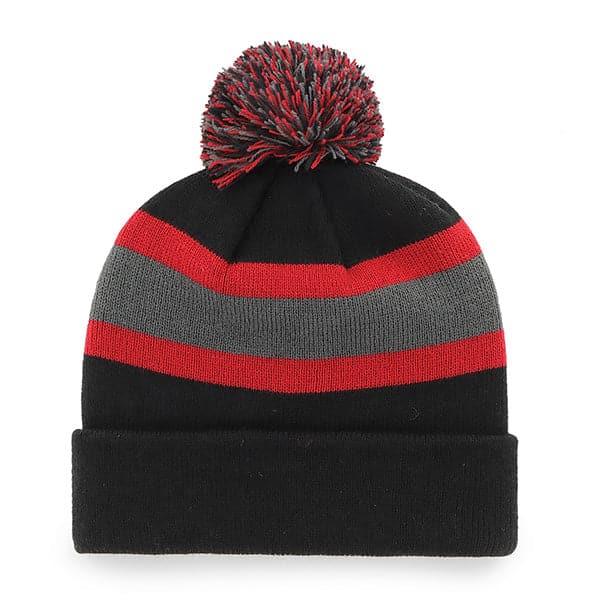 47 Brand Beanies Detroit Red Wings '47 NHL Highlight Breakaway Knit Beanie - Black