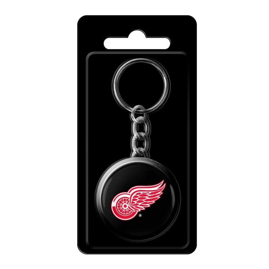 Inglasco Accessories Detroit Red Wings Inglasco NHL 1.5” Mini Puck Plastic Keychain