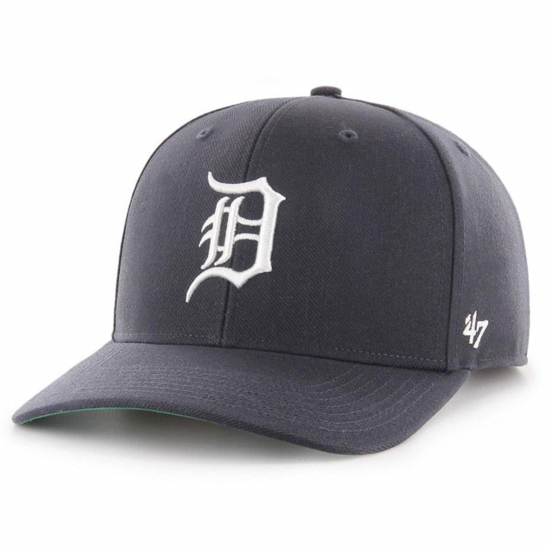 47 Brand Caps Detroit Tigers ‘47 MLB Team MVP DP Pre-Curved Snapback Hat - Navy