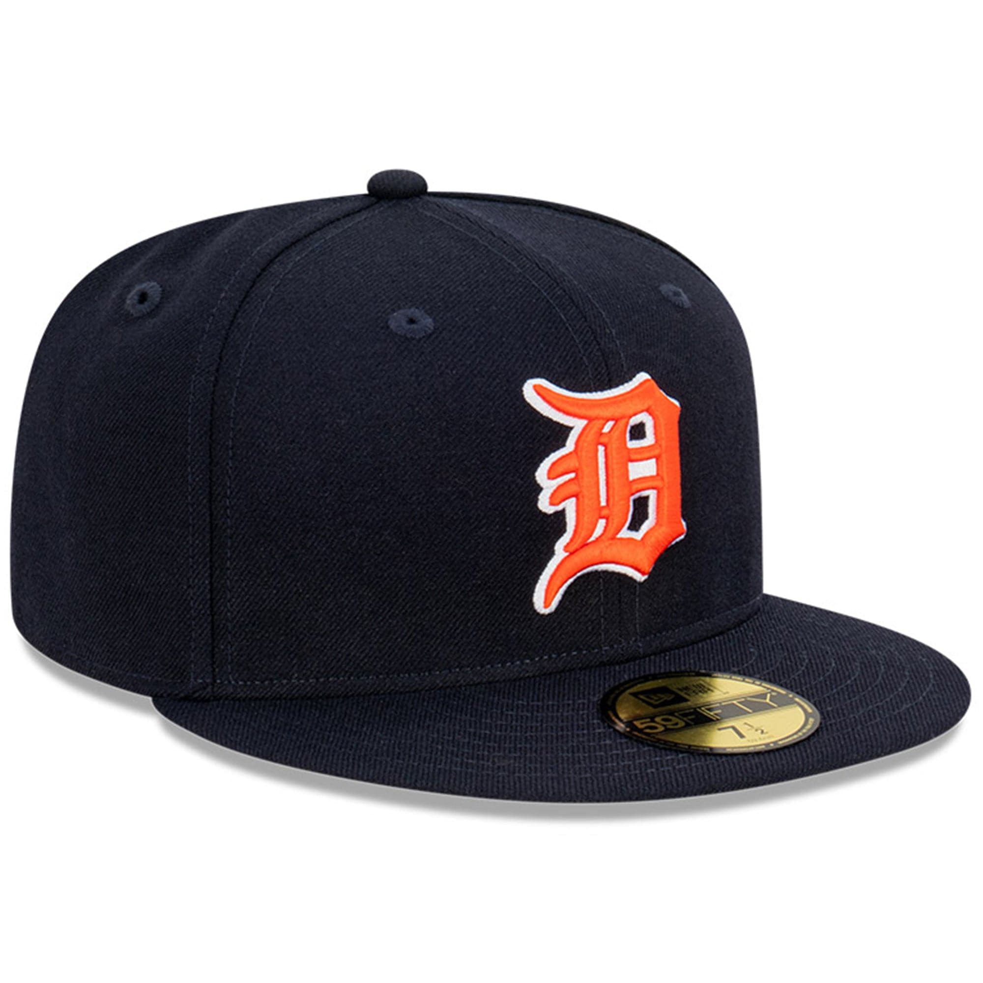 New Era Caps Detroit Tigers New Era MLB Cooperstown 59FIFTY Fitted Hat - Navy