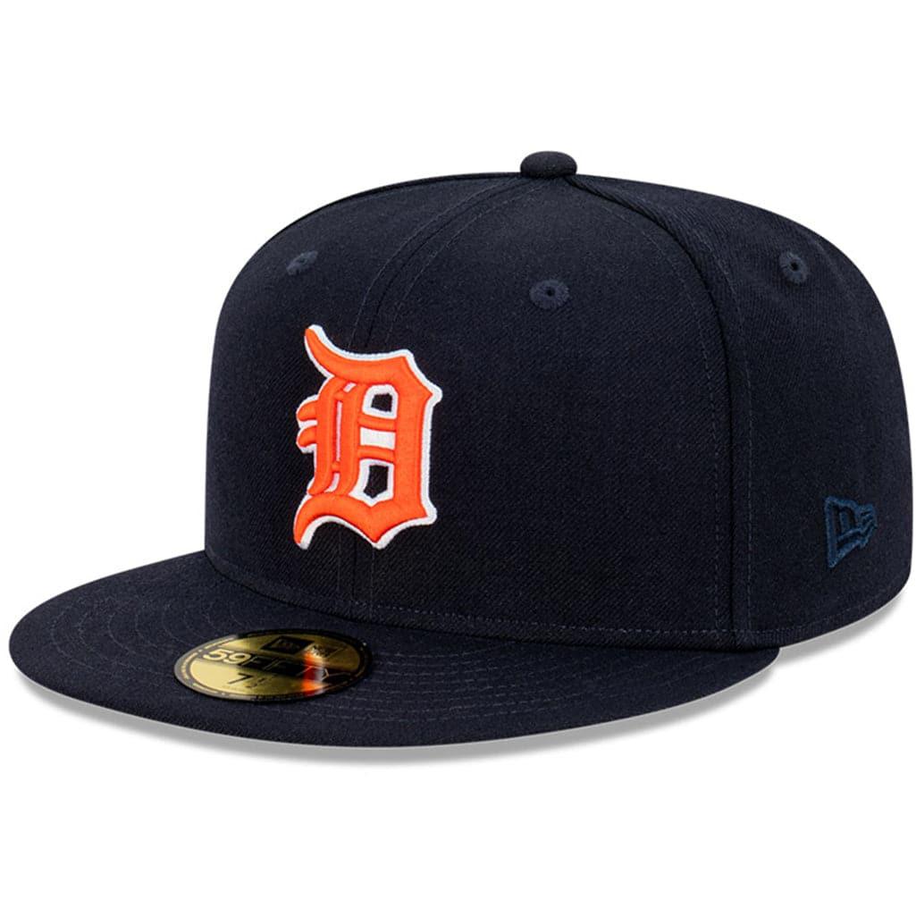 New Era Caps Detroit Tigers New Era MLB Cooperstown 59FIFTY Fitted Hat - Navy
