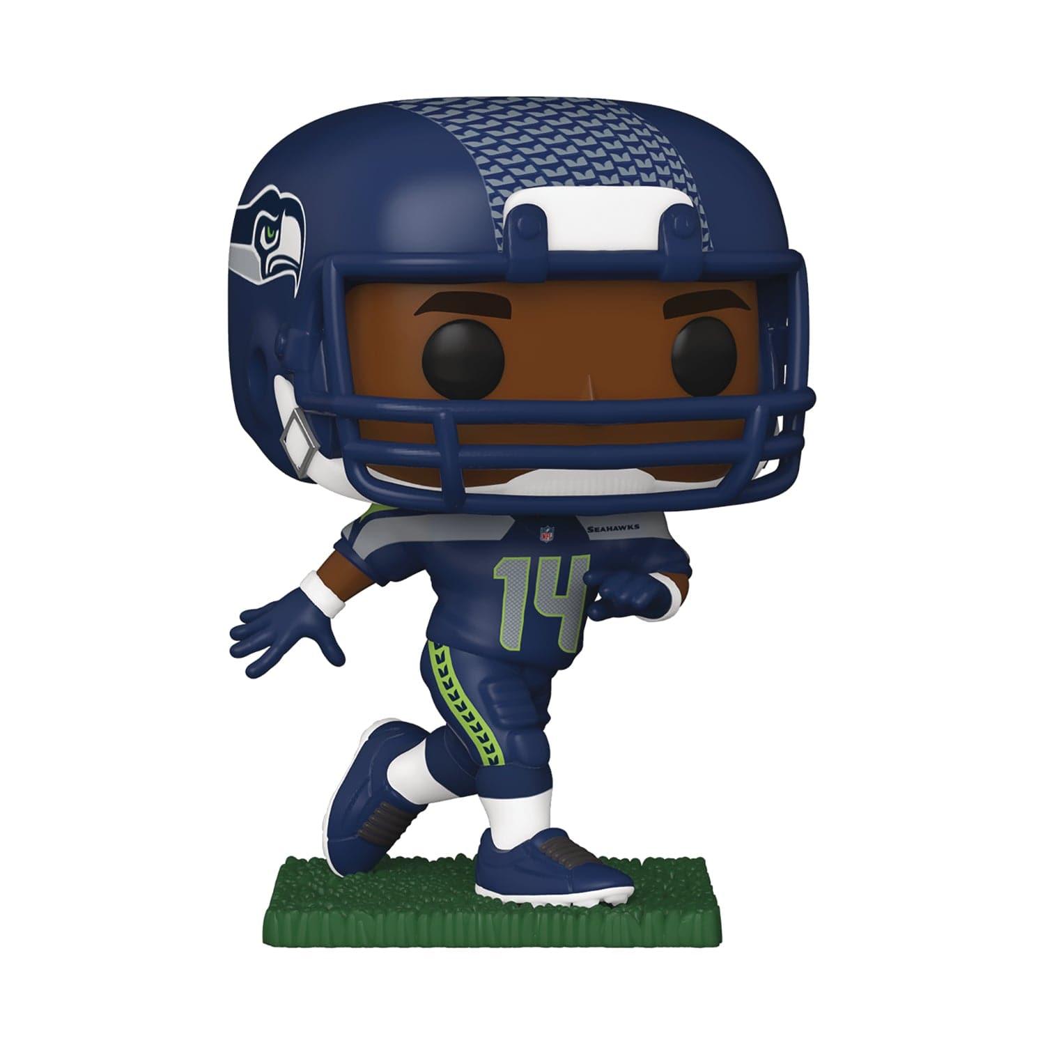 Funko Figures DK Metcalf Seattle Seahawks Funko NFL Pop Vinyl 147 Figure - Navy