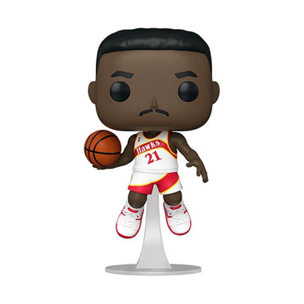 Funko Figures Dominique Wilkins Atlanta Hawks Home Funko NBA Legends Pop 3.75" Figure - Home