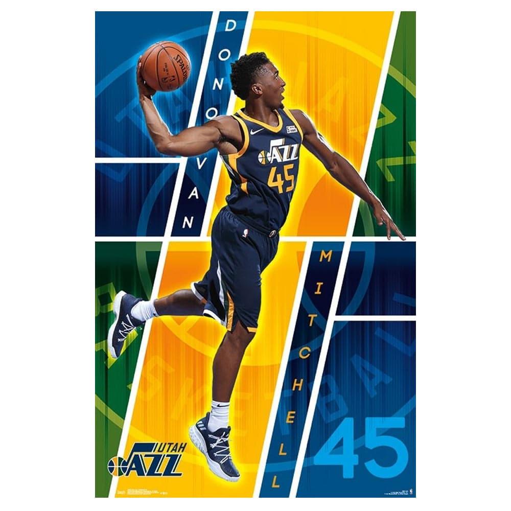 Trends International Posters Donovan Mitchell Utah Jazz Trends NBA 57 x 86cm Poster