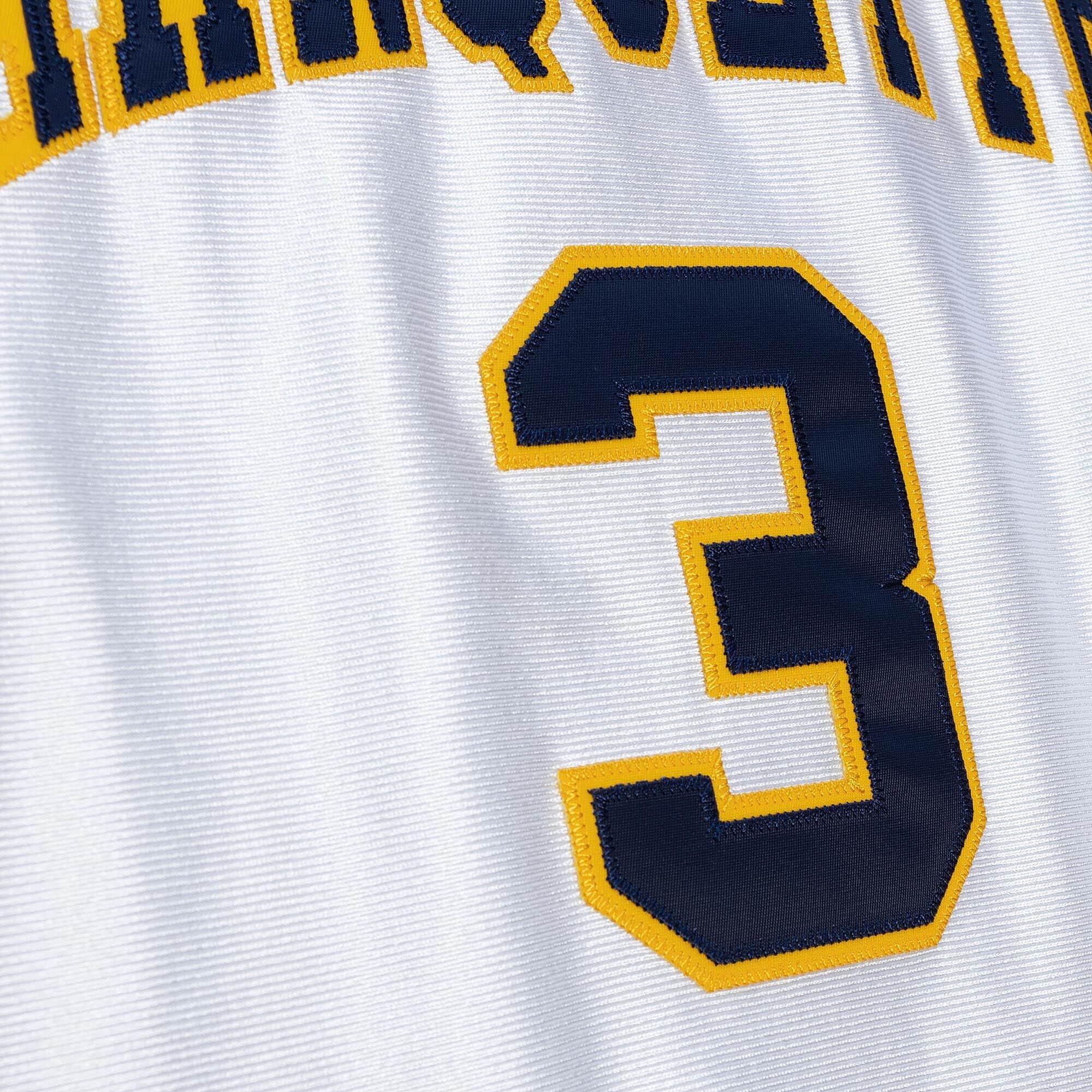 Mitchell And Ness Jerseys Dwyane Wade Marquette Golden Eagles 02-03 Mitchell & Ness NCAA Authentic Jersey - White