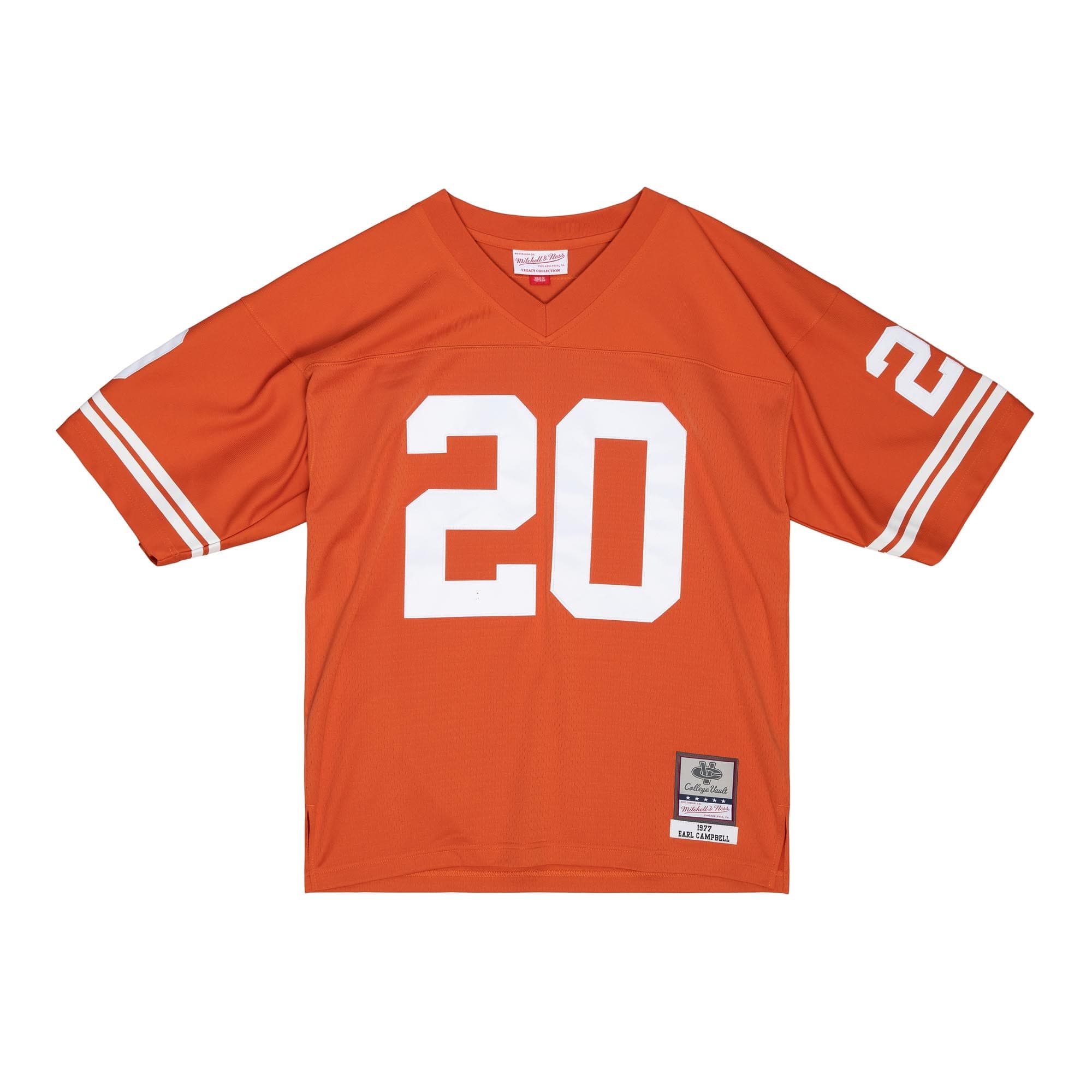 Mitchell And Ness Jerseys Earl Campbell Texas Longhorns 77-78 Mitchell & Ness NCAA Throwback Legacy Jersey - Orange