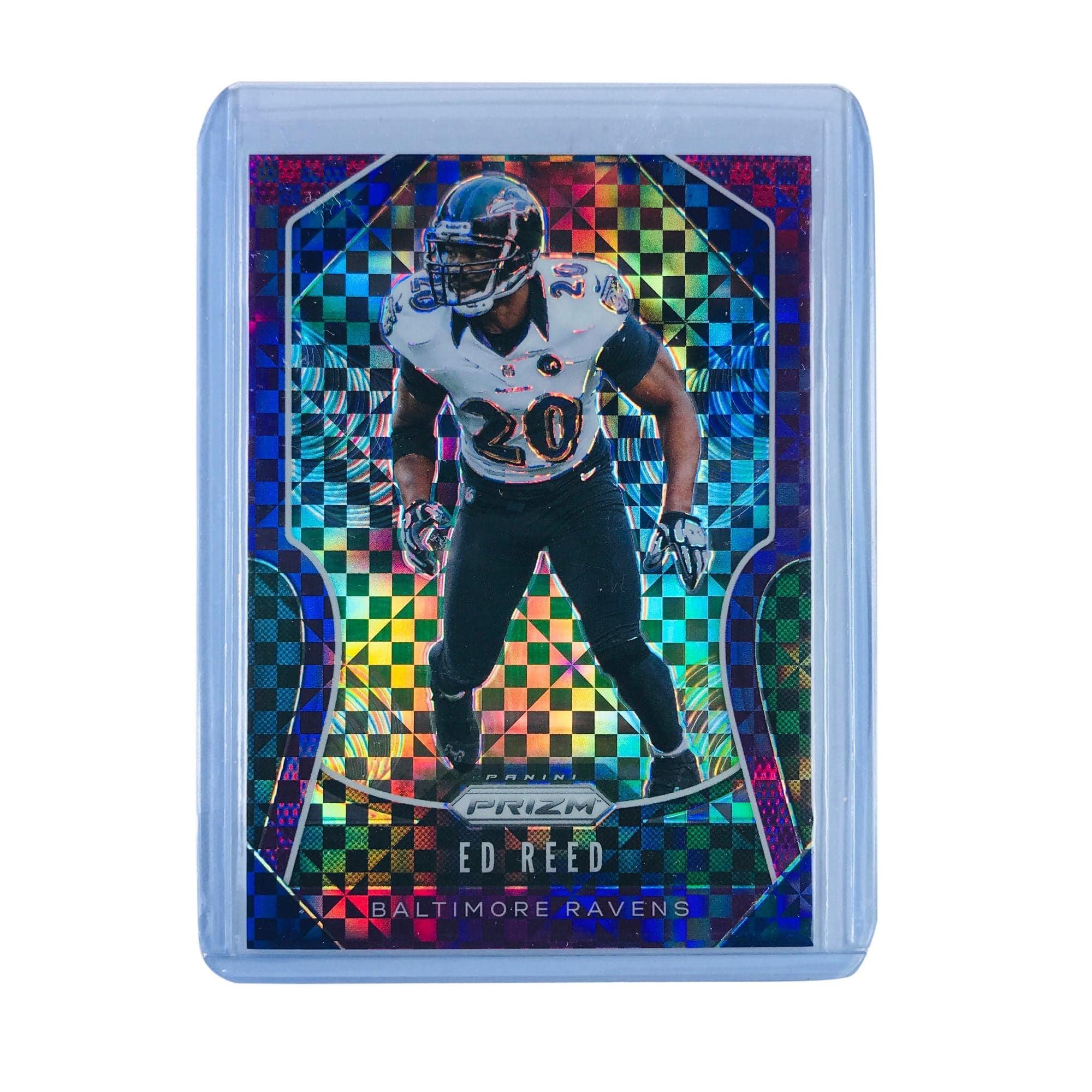 Panini Cards Ed Reed Baltimore Ravens 2019 Panini Prizm NFL 274 Purple Power /49 Card