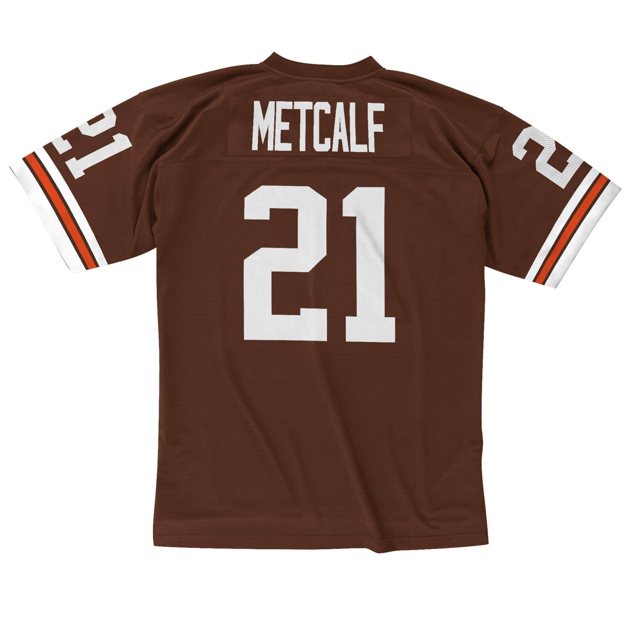 Mitchell And Ness Jerseys Eric Metcalf Cleveland Browns Mitchell & Ness NFL 1989 Legacy Jersey - Brown