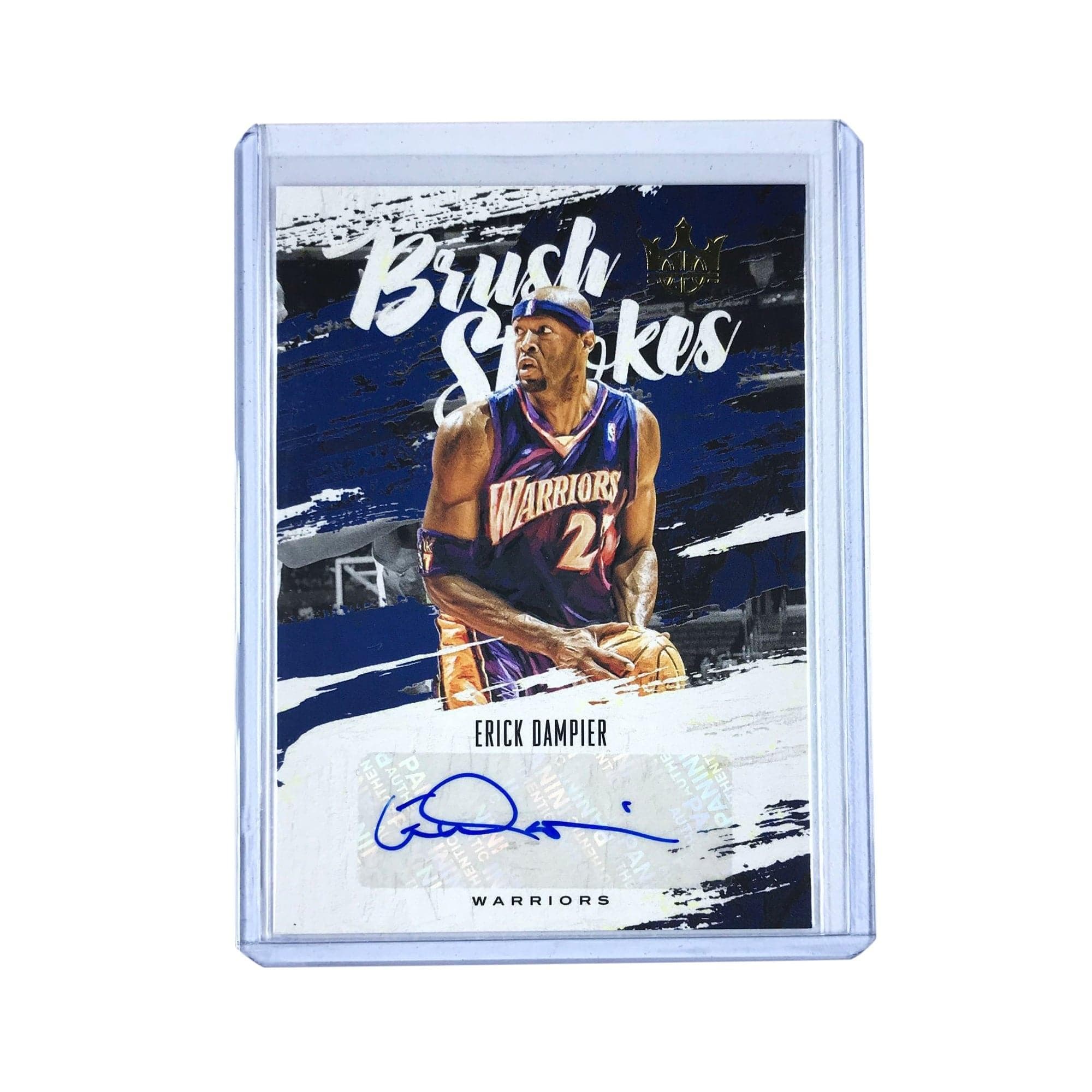Panini Cards Erick Dampier Golden State Warriors 2019-20 Panini Court Kings NBA Brush Strokes /149 Card