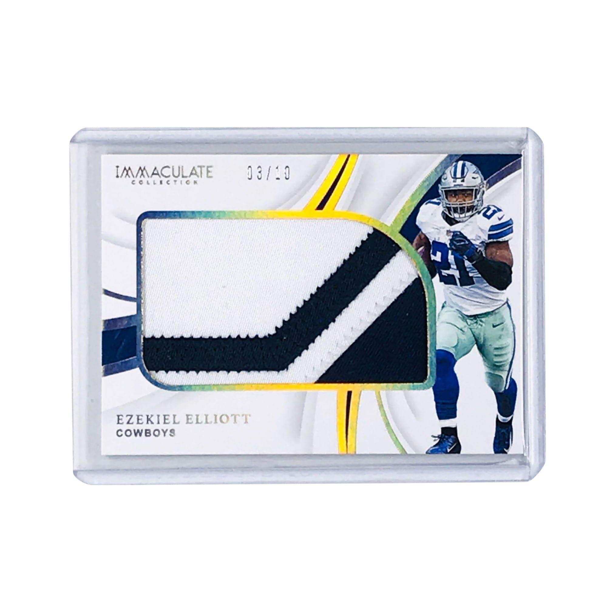 Panini Cards Ezekiel Elliot Dallas Cowboys 2019 Panini Immaculate NFL /10 Patch Card