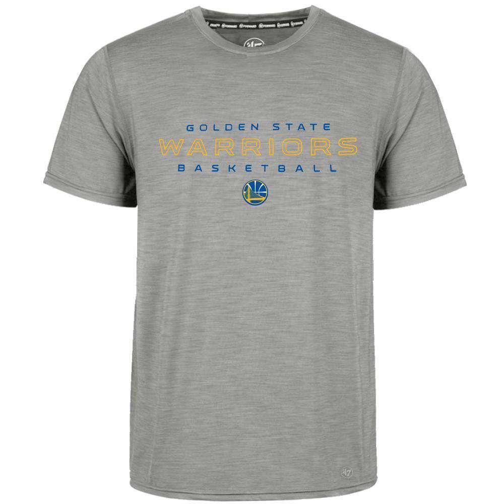 Golden State Warriors '47 NBA Microlite Performance Shade Rival T-Shirt - Grey