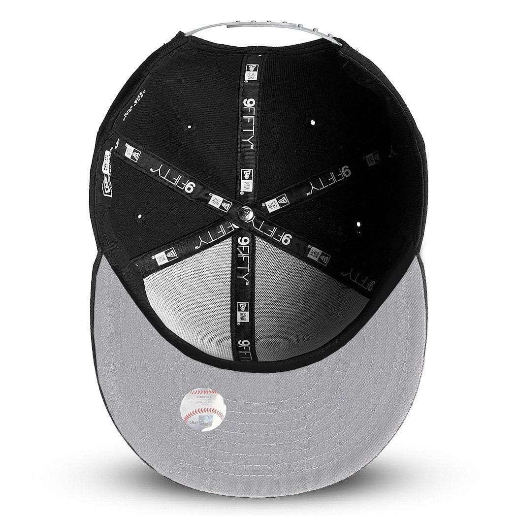 Los Angeles Dodgers New Era MLB Black & White 9FIFTY Snapback Hat