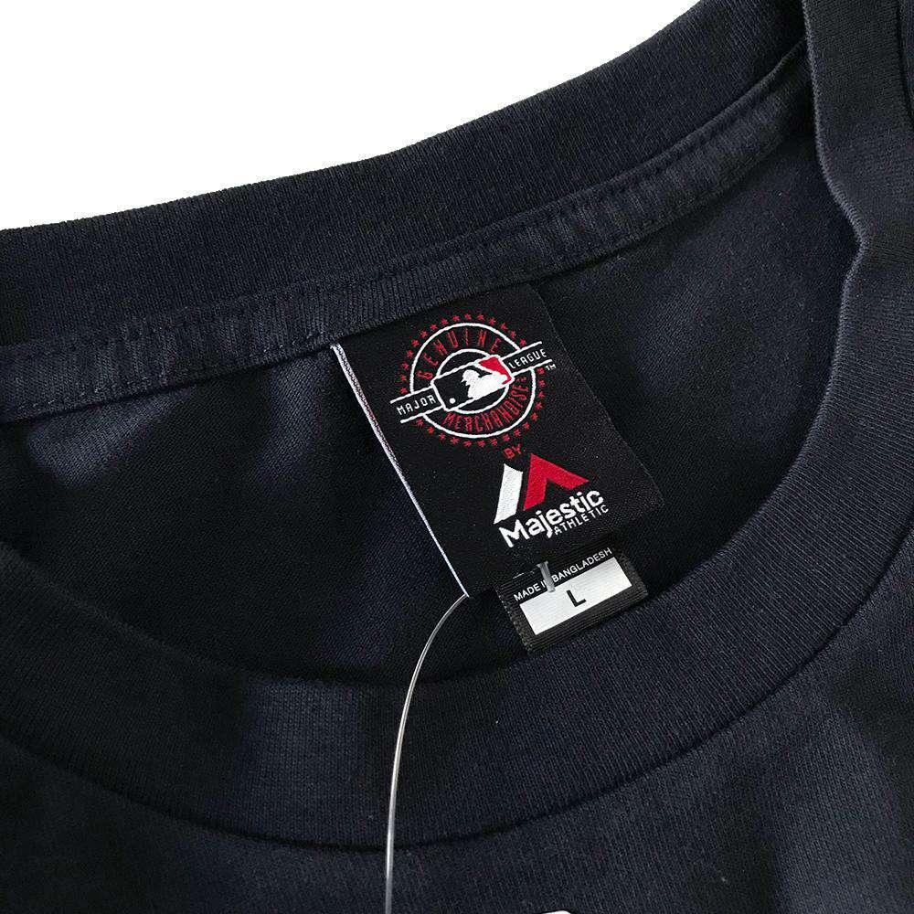New York Yankees Majestic MLB Fentyn Long Sleeve T-Shirt - Navy