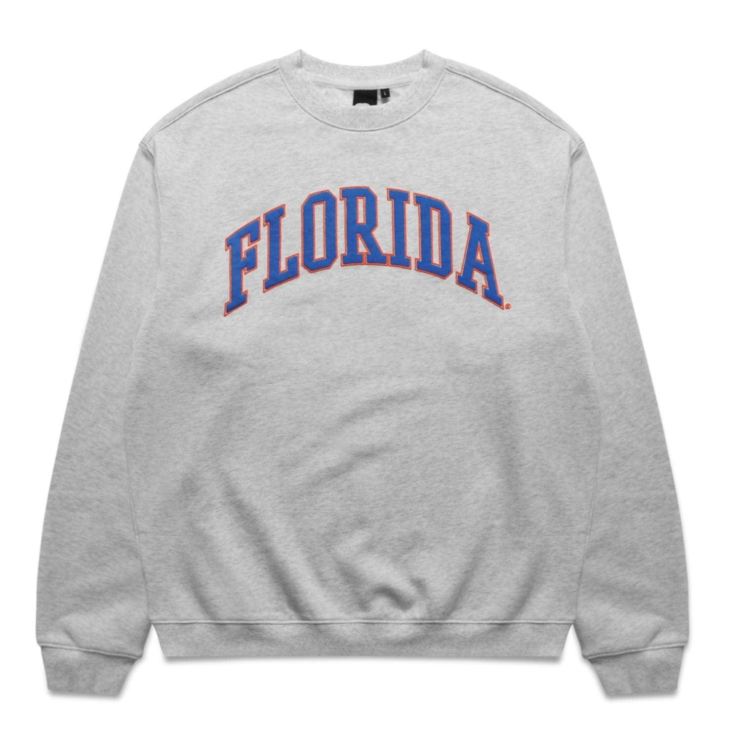 NCAA Branded Jumpers Florida Gators NCAA Puff Print Arch Vintage Crew Jumper - Silver Marle