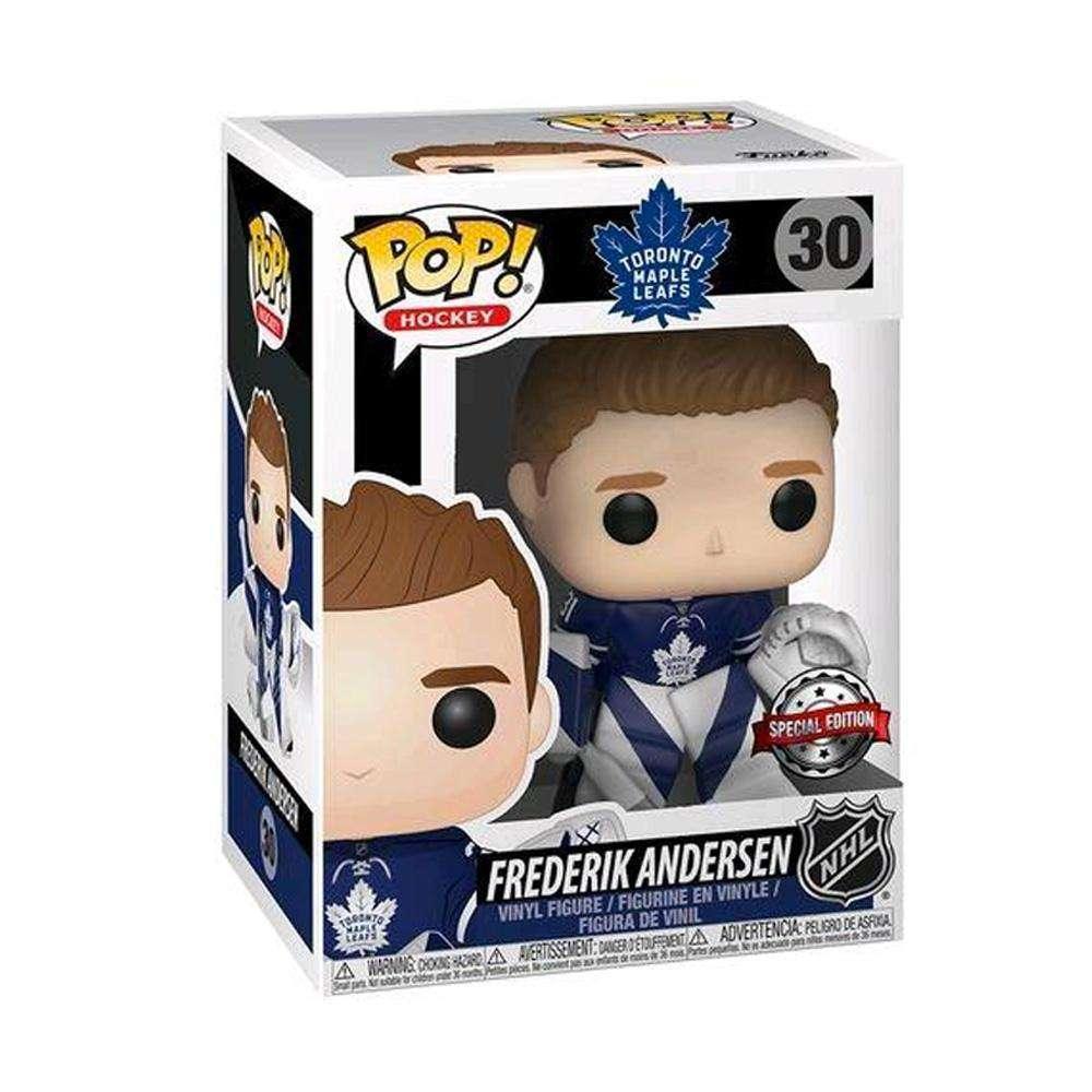 Funko Figures Frederik Andersen Toronto Maple Leafs Funko NHL Pop Vinyl 3.75" Figure - Blue