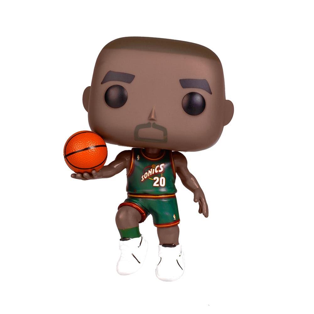 Funko Figures Gary Payton Seattle Supersonics Funko NBA Pop 116 Special Edition Figure - Green