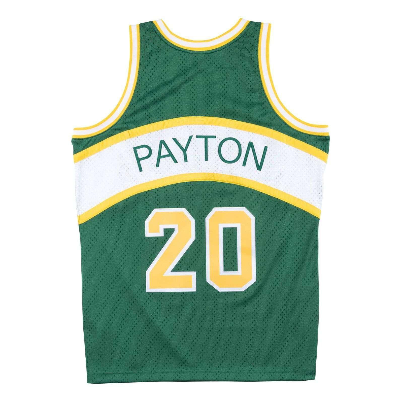 Mitchell And Ness Jerseys Gary Payton Seattle Supersonics Mitchell & Ness NBA 94 Swingman Jersey - Green
