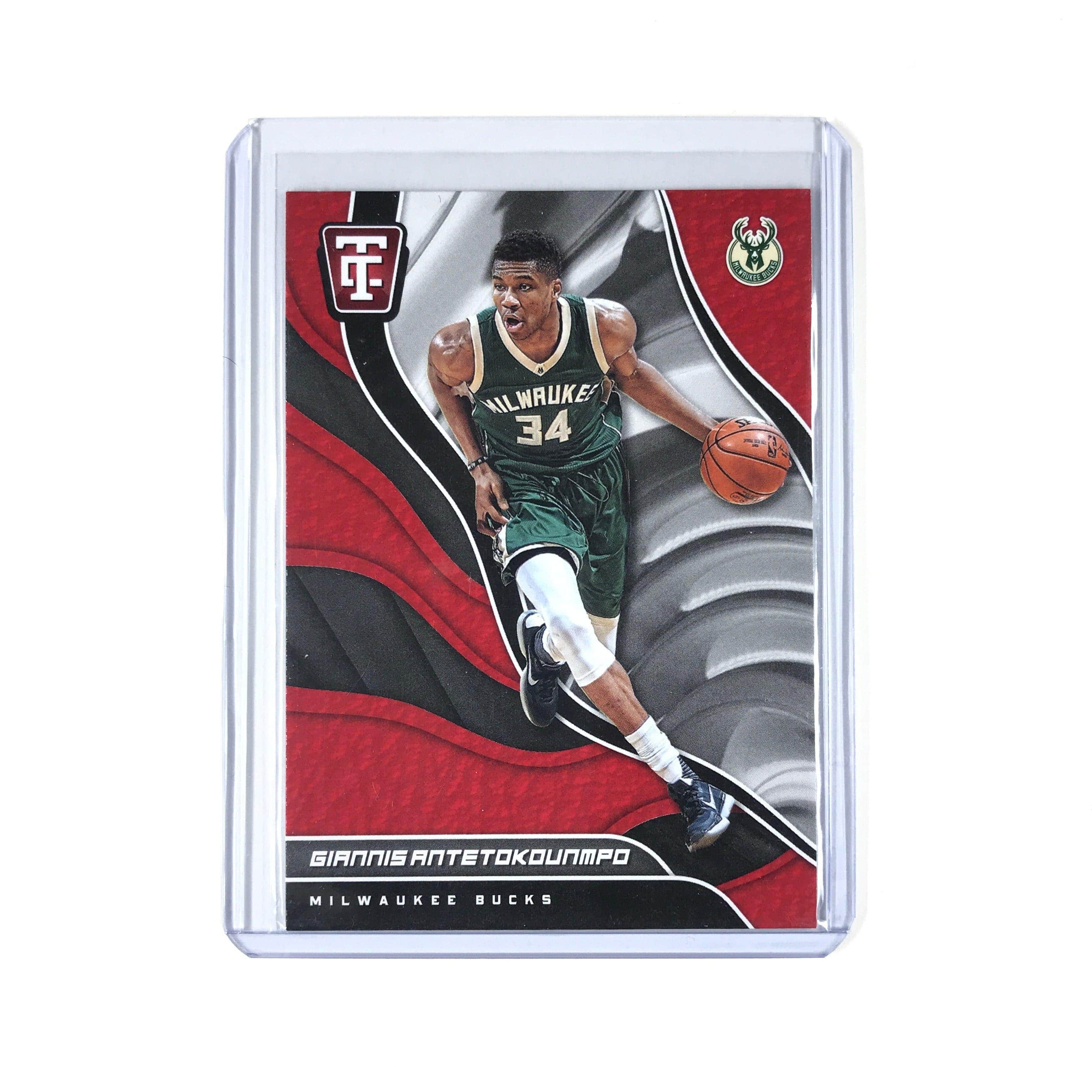 Panini Cards Giannis Antetokounmpo Milwaukee Bucks 2017-18 Panini Totally Certified NBA 37 Card