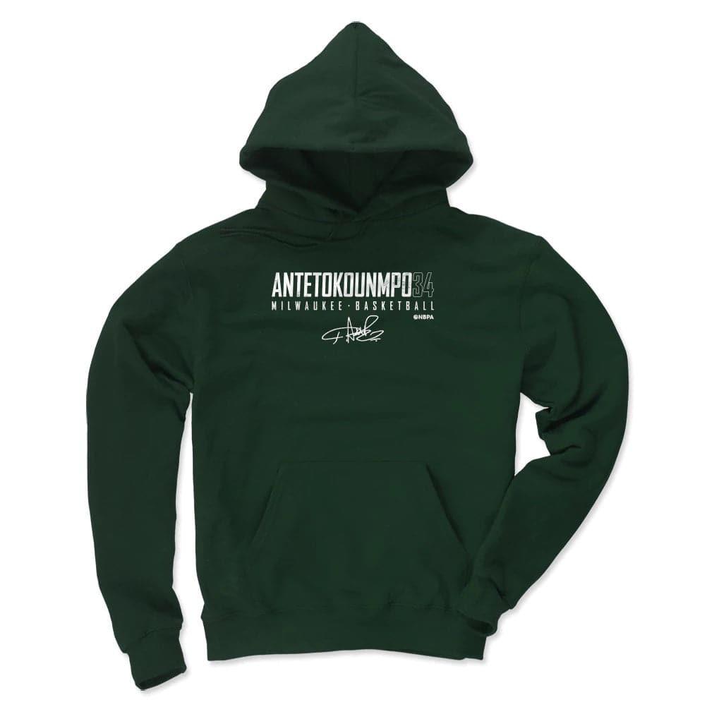 500 Level Jumpers Giannis Antetokounmpo Milwaukee Bucks 500 Level NBA Elite Hoodie Jumper - Green