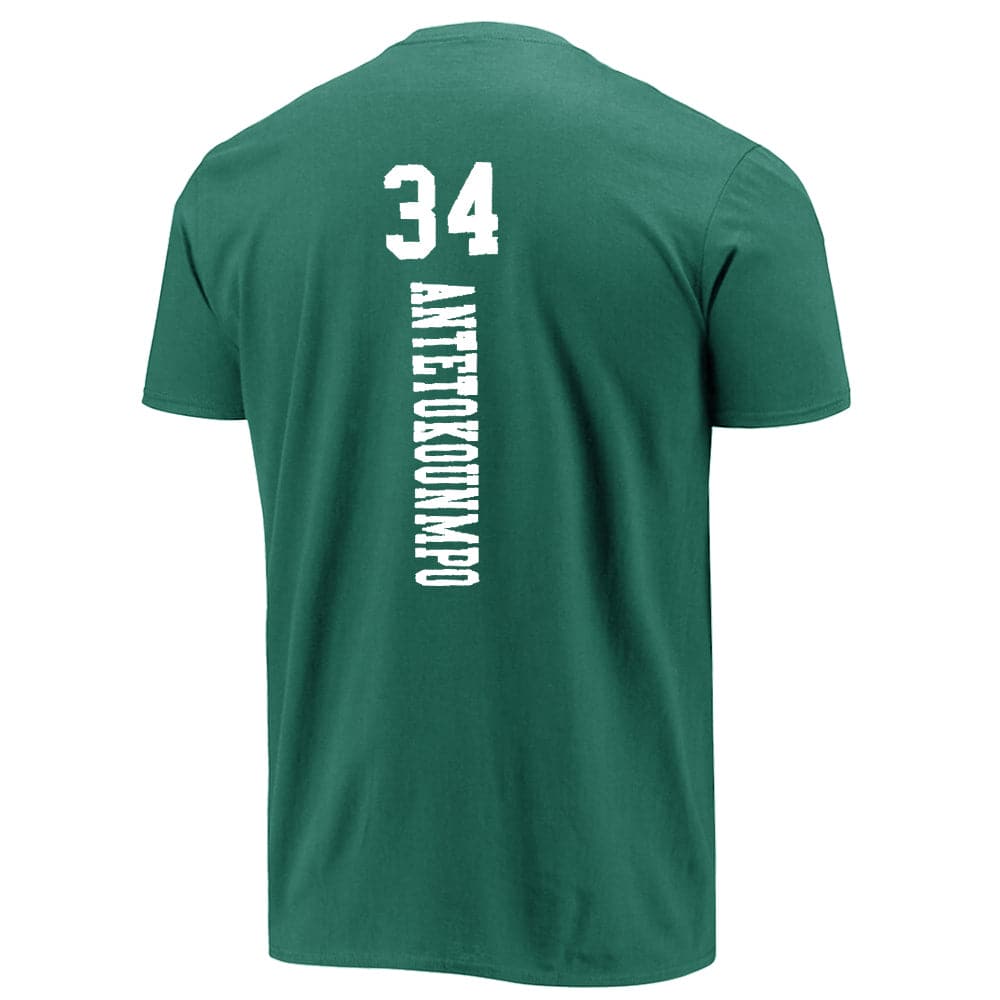 NBA Essentials T-Shirts Giannis Antetokounmpo Milwaukee Bucks NBA Essentials Top of The Key T-Shirt - Green