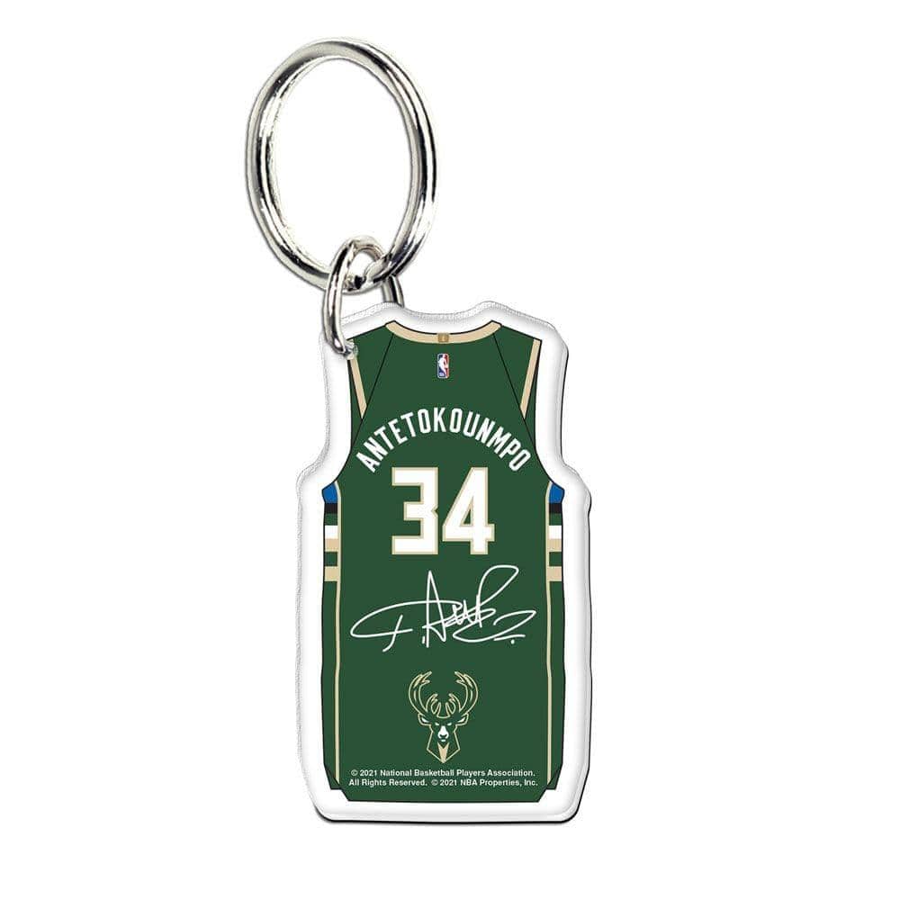 Wincraft Accessories Giannis Antetokounmpo Milwaukee Bucks Wincraft NBA Premium Acrylic Key Ring