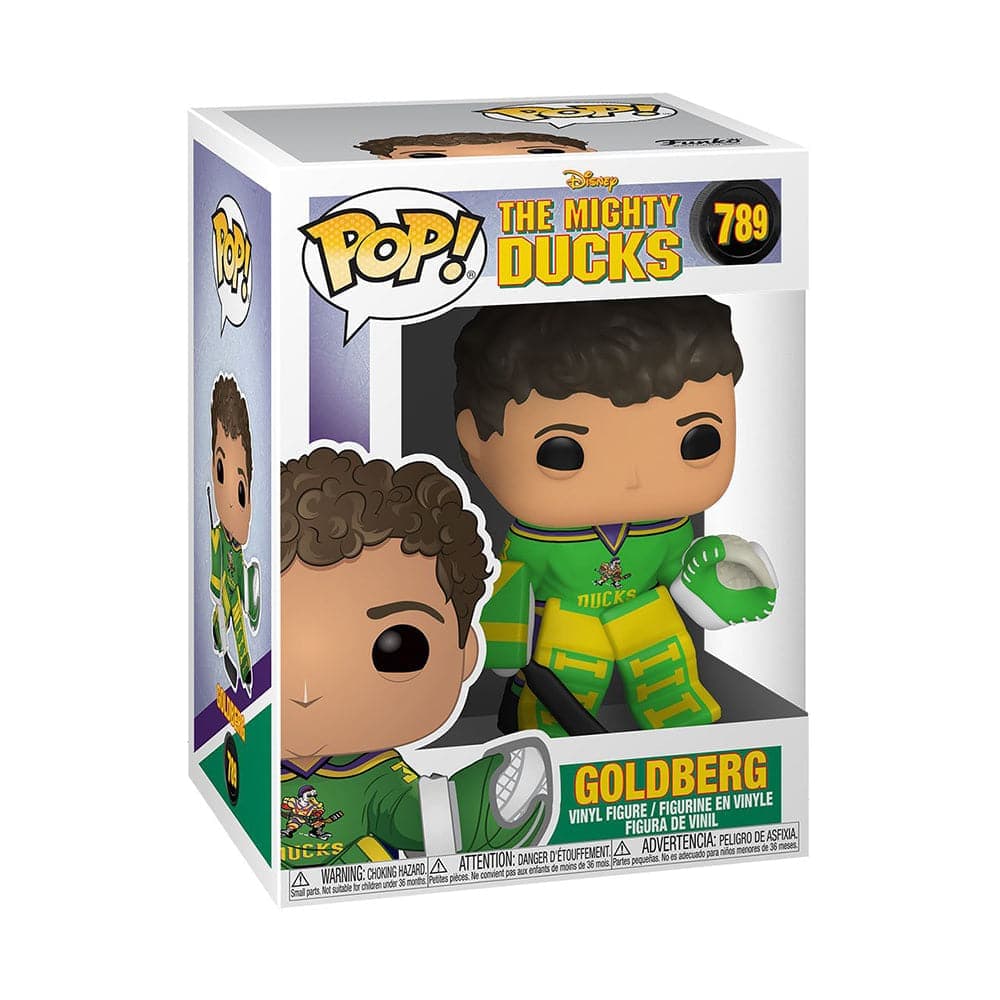 Funko Figures Goldberg Mighty Ducks Movie Funko Pop 3.75" Figure - Green