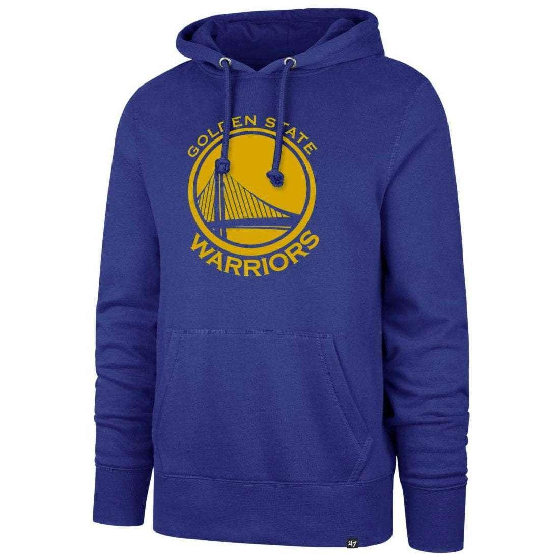 47 Brand Jumpers Golden State Warriors '47 NBA Imprint Headline Hoodie Jumper - Blue