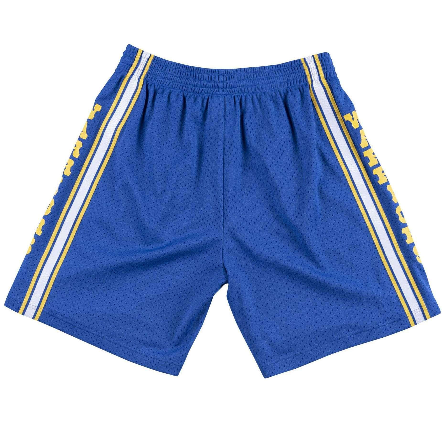 Mitchell And Ness Shorts Golden State Warriors Mitchell & Ness NBA 81-82 Swingman Shorts - Blue