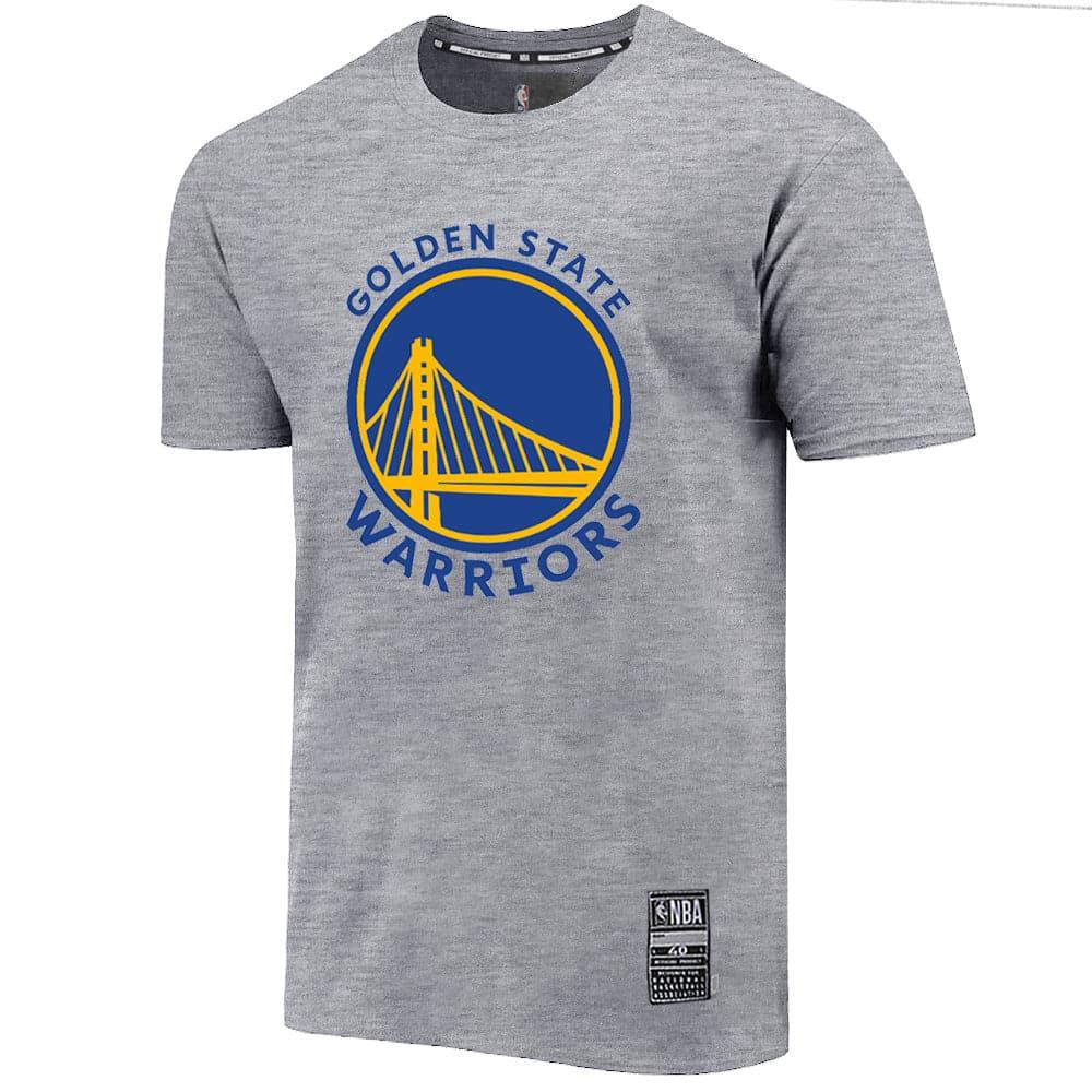NBA Essentials T-Shirts Golden State Warriors NBA Essentials Team Logo T-Shirt - Grey