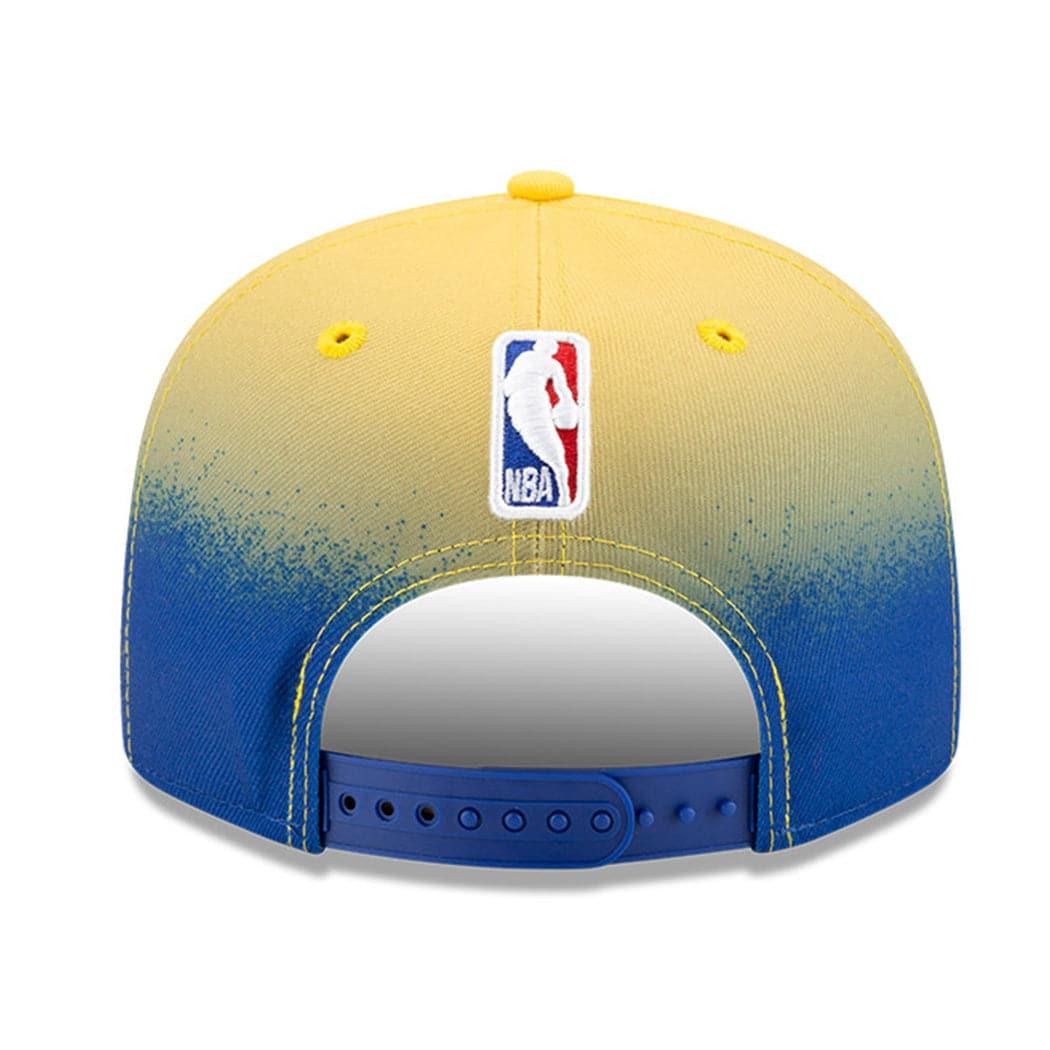 New Era Caps Golden State Warriors New Era NBA 2021 Back Half 9FIFTY Snapback Hat - Yellow