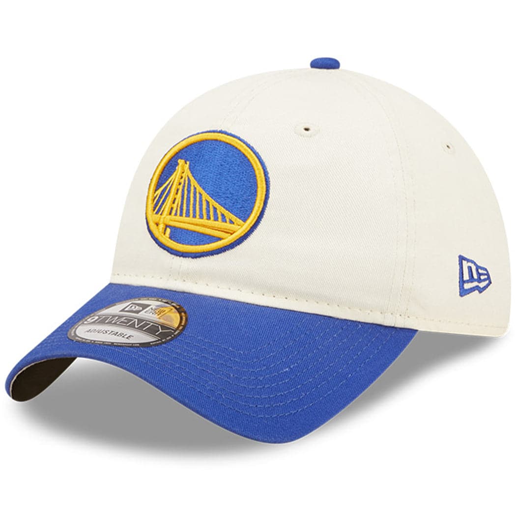 New Era Caps Golden State Warriors New Era NBA 2022 Draft 9TWENTY Strapback Hat - Cream