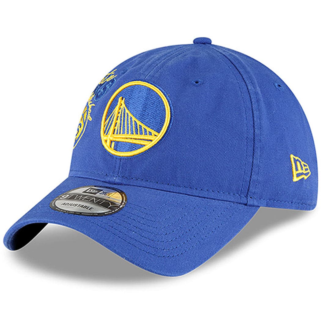 New Era Caps Golden State Warriors New Era NBA 21-22 Back Half 9TWENTY Hat - Blue