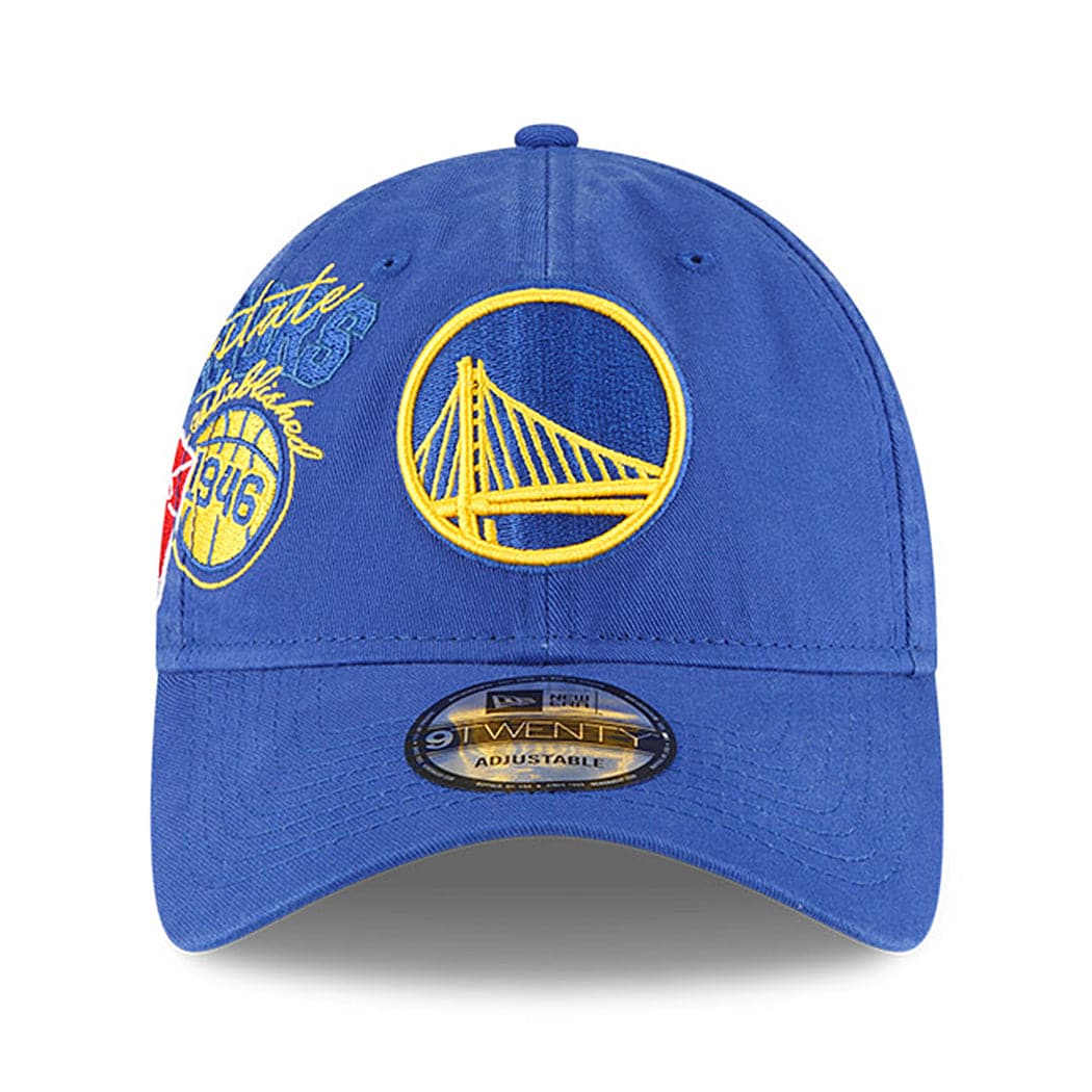 New Era Caps Golden State Warriors New Era NBA 21-22 Back Half 9TWENTY Hat - Blue