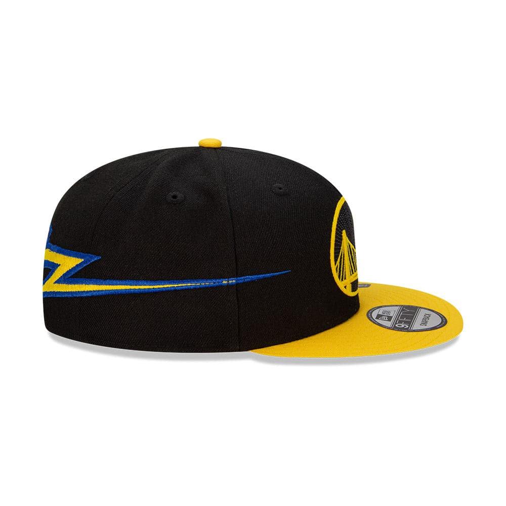 New Era Caps Golden State Warriors New Era NBA 21-22 City Edition 9FIFTY Snapback Hat - Black