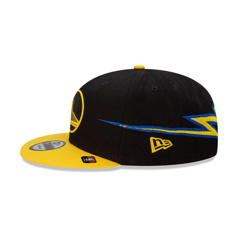 New Era Caps Golden State Warriors New Era NBA 21-22 City Edition 9FIFTY Snapback Hat - Black