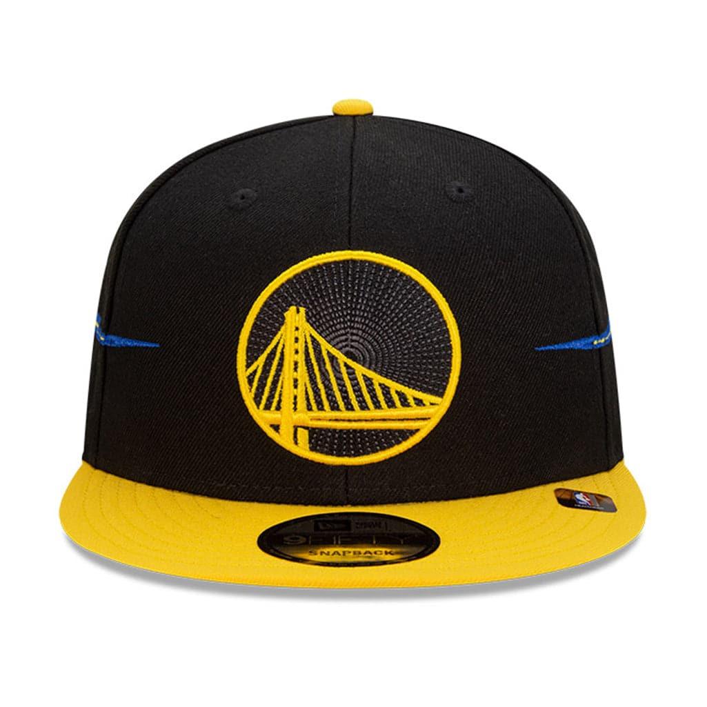 New Era Caps Golden State Warriors New Era NBA 21-22 City Edition 9FIFTY Snapback Hat - Black