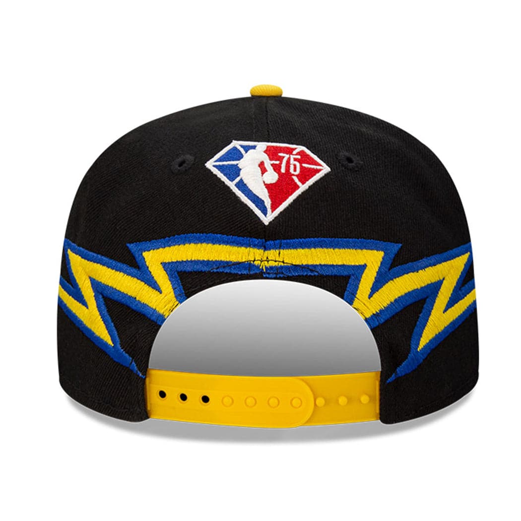 New Era Caps Golden State Warriors New Era NBA 21-22 City Edition 9FIFTY Snapback Hat - Black