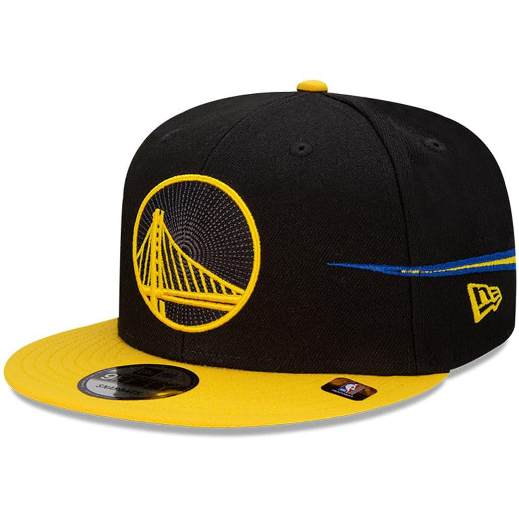 New Era Caps Golden State Warriors New Era NBA 21-22 City Edition 9FIFTY Snapback Hat - Black