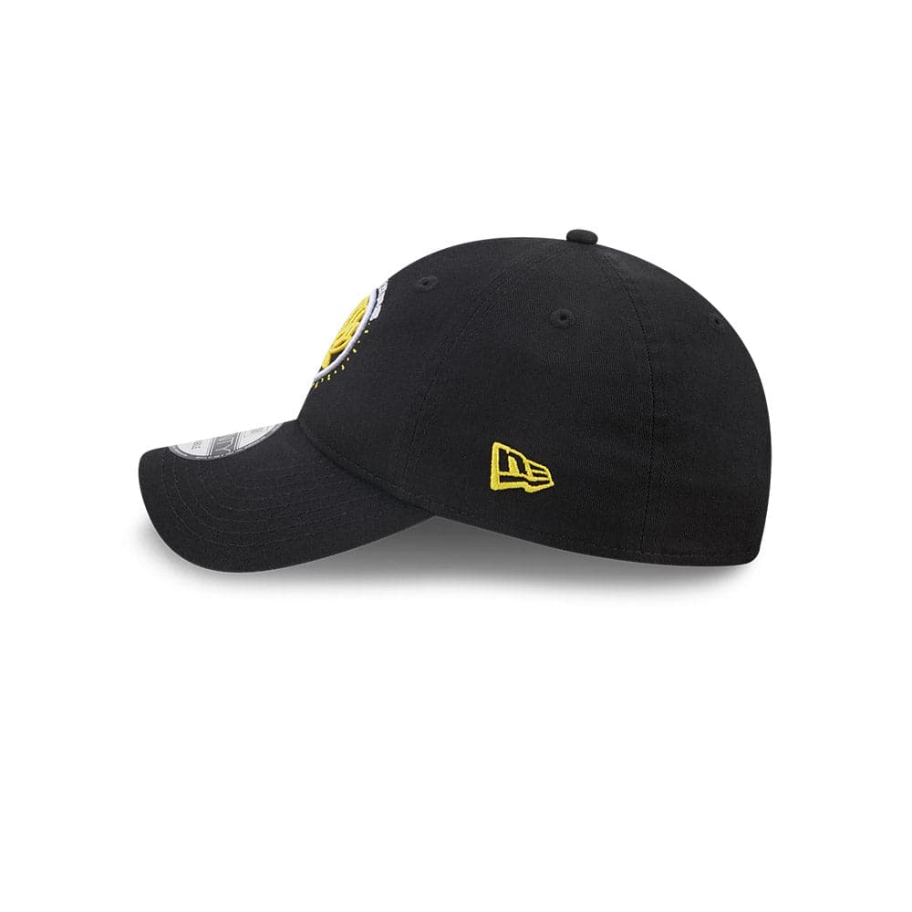 New Era Caps Golden State Warriors New Era NBA 22-23 City Edition 9TWENTY Strapback Hat - Black