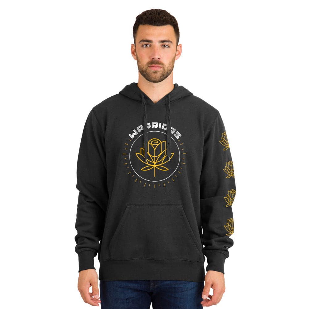 New Era Jumpers Golden State Warriors New Era NBA 22-23 City Edition Hoodie Jumper - Black