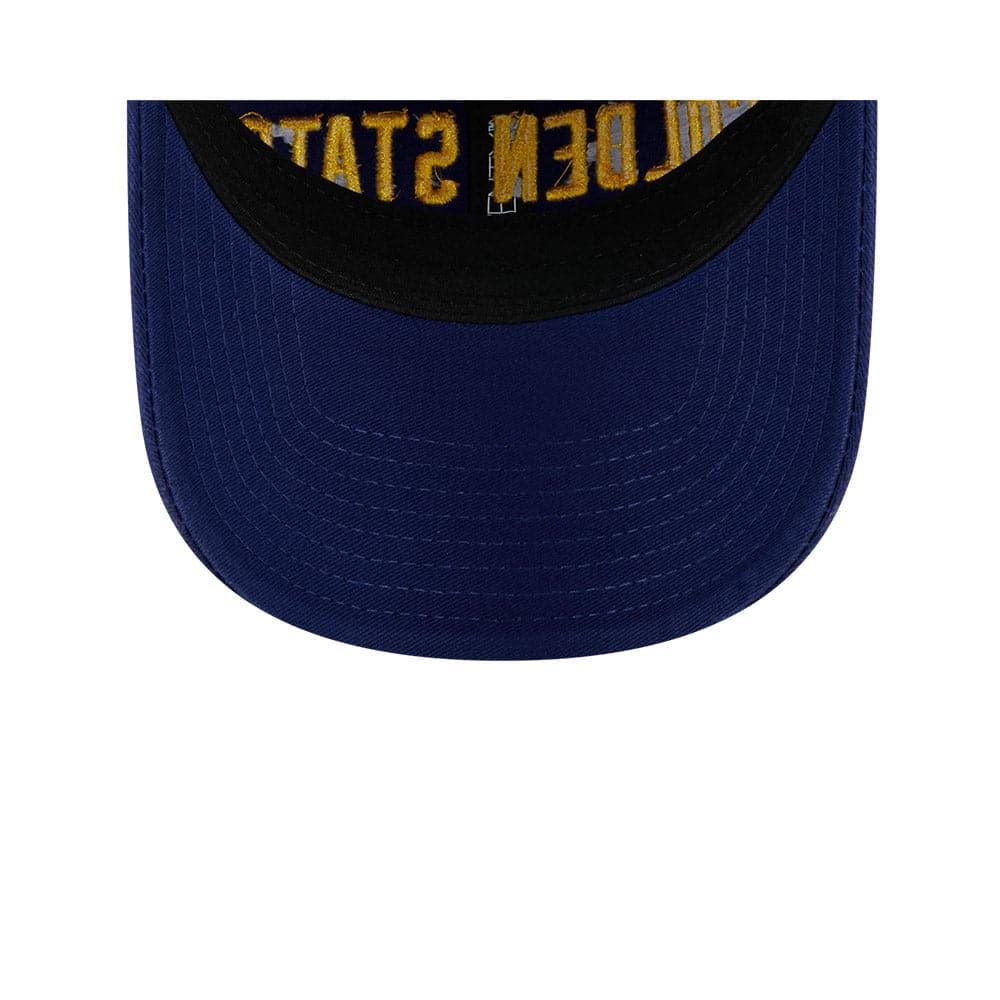 New Era Caps Golden State Warriors New Era NBA 22-23 Statement 9TWENTY Strapback Hat - Blue
