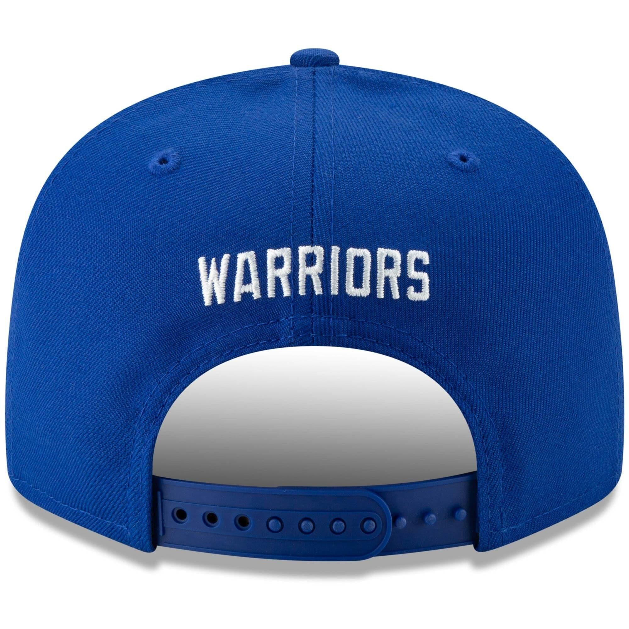 New Era Caps Golden State Warriors New Era NBA Hardwood Classics Nights 9FIFTY Snapback Hat - Blue