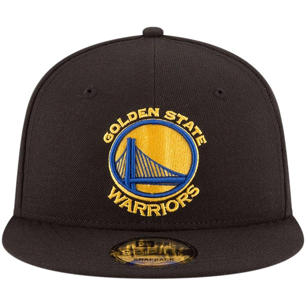 New Era Caps Golden State Warriors New Era NBA Team 9FIFTY Snapback Hat - Black