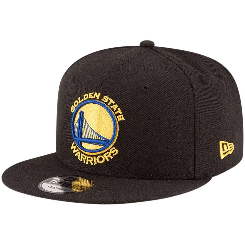 New Era Caps Golden State Warriors New Era NBA Team 9FIFTY Snapback Hat - Black