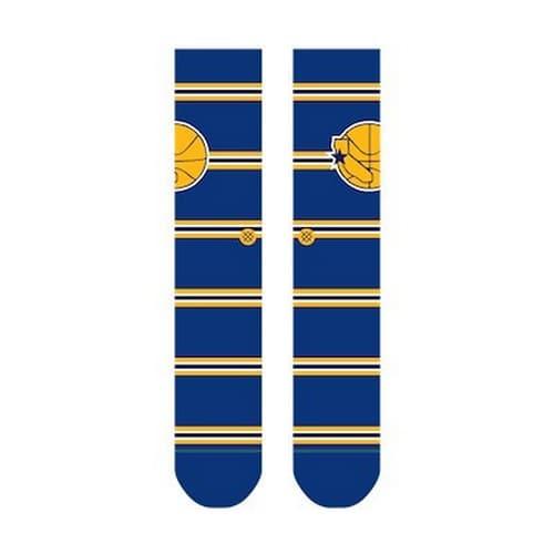 Stance Socks Large (9-12 US) Golden State Warriors Stance NBA HWC Team Classics Crew Socks - Blue