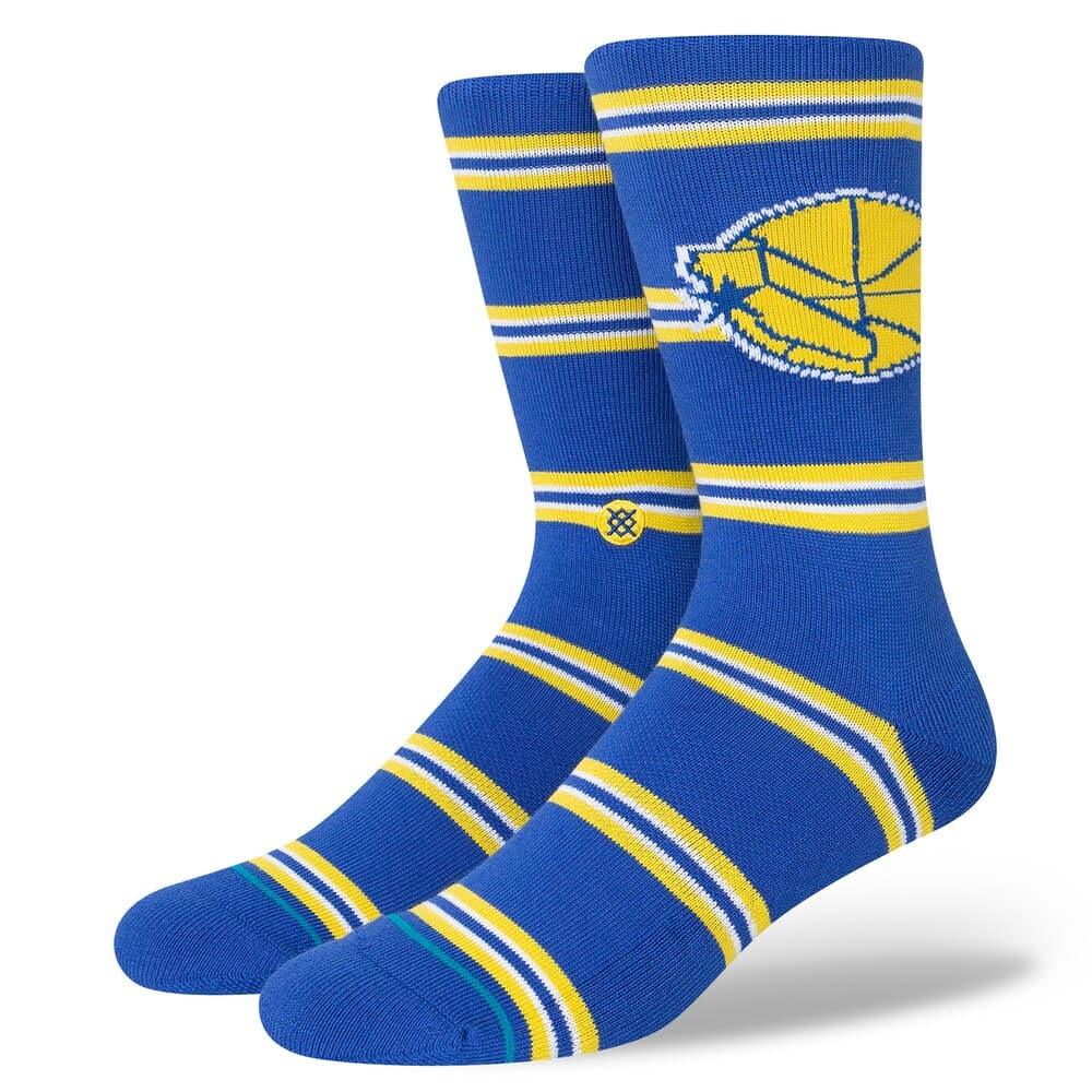 Stance Socks Large (9-12 US) Golden State Warriors Stance NBA HWC Team Classics Crew Socks - Blue