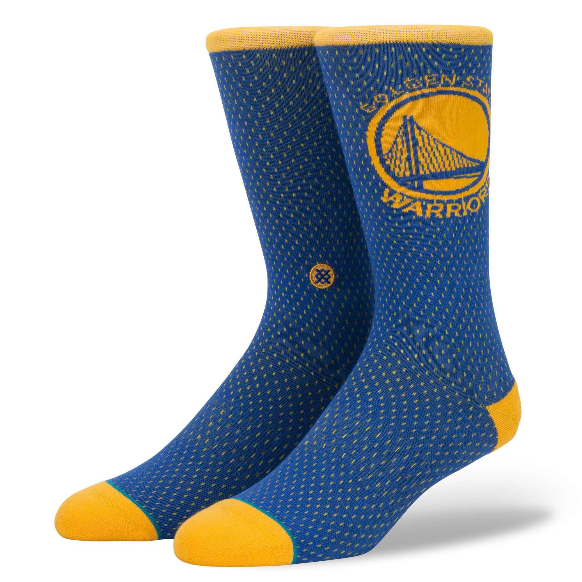 Stance Socks Golden State Warriors Stance NBA Jersey Crew Socks - Blue