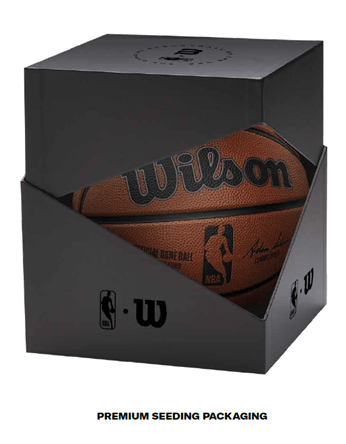 Wilson Sporting Goods Balls Golden State Warriors Wilson NBA 21-22 Champions Full Size Basketball Ball - Size 7