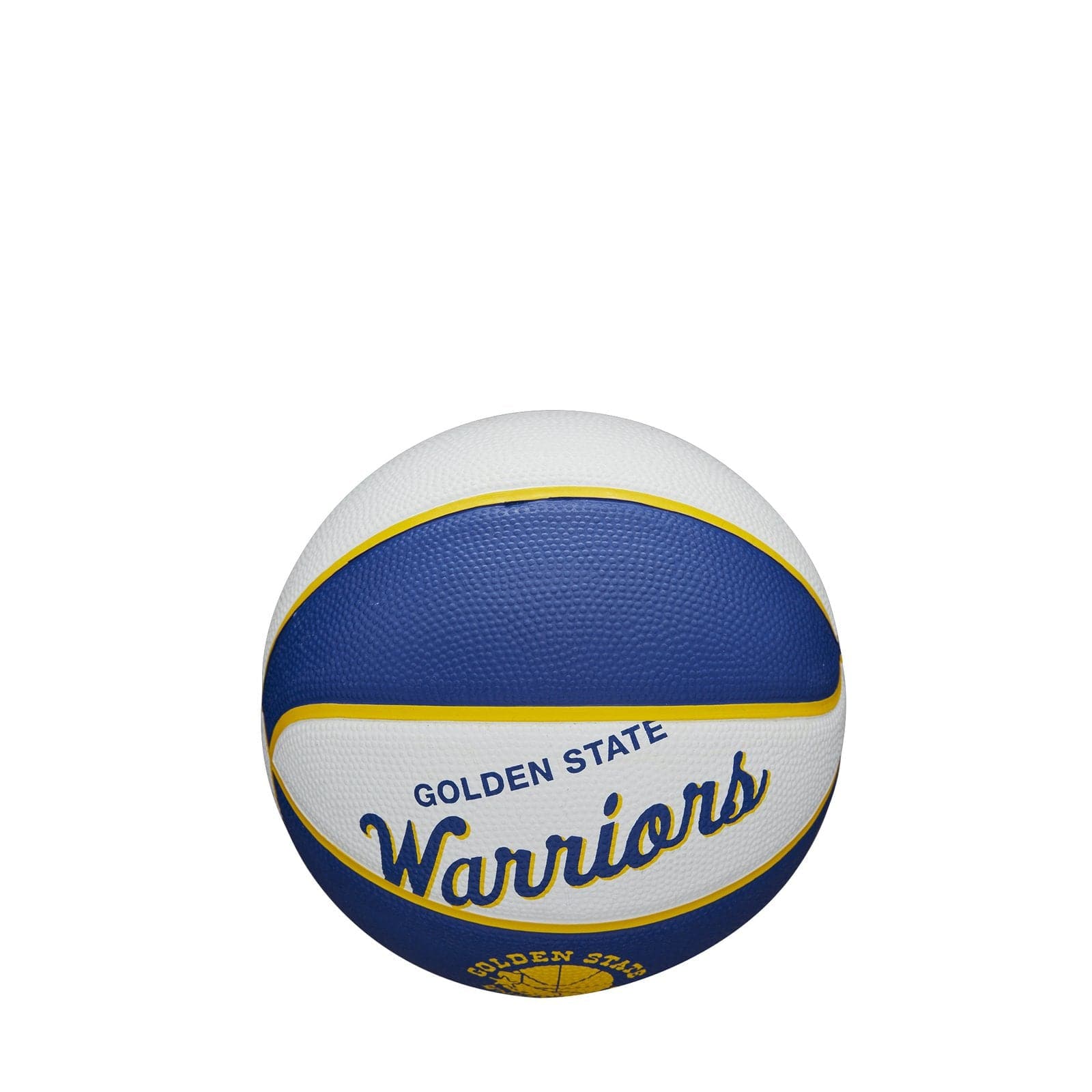 Wilson Sporting Goods Balls Golden State Warriors Wilson NBA Team Retro Mini Outdoor Basketball Ball